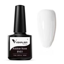 Venalisa kummine alusgeel Milky valge 01 7.5ml